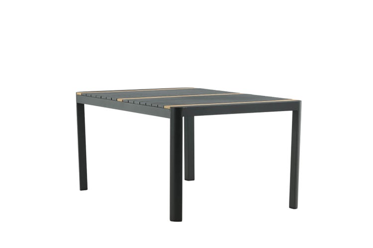 Togo Esstisch schwarz. 100 X 200 X 75 cm