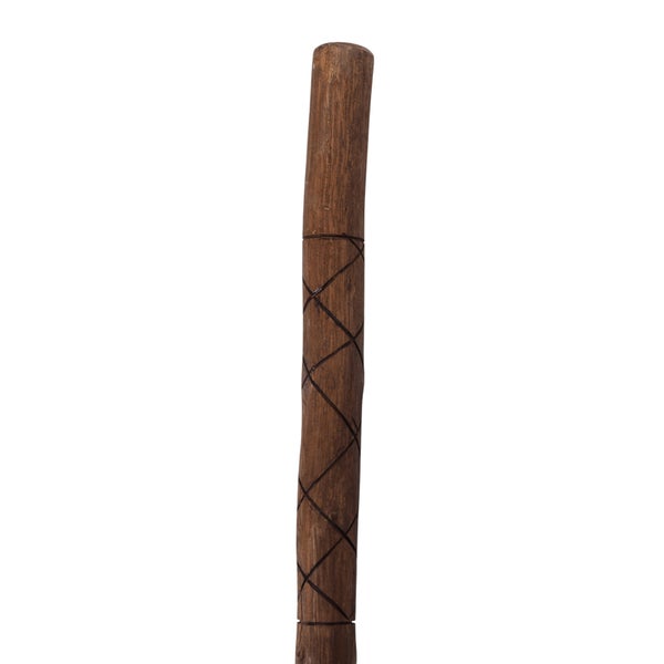 Deko-Wanderstock  Walk 120 cm, Teak Massivholz naturfarben