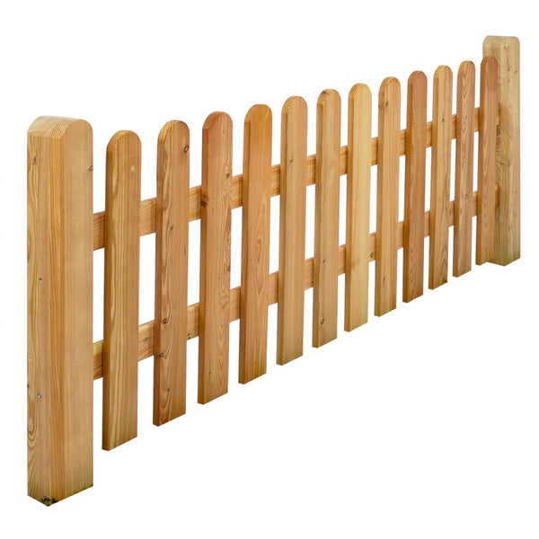 Holzzaun für den Garten