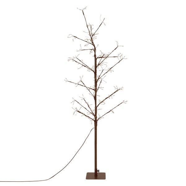 Dekorativer Lichterbaum mit LED Beleuchtung als stehende Zimmerdekoration