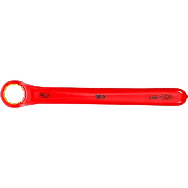 BGS VDE-Einringschlüssel tief gekröpft SW 30 mm - 72030