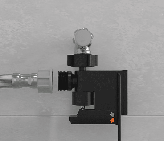 Wasserstoppventil Hydro-Stopper H001ds, Leckwassermelder, Abschaltventil mit 3/4 Zoll Anschlüsse.