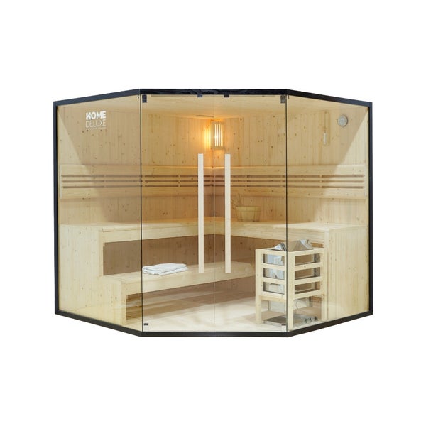 Home Deluxe Traditionelle Sauna SHADOW BIG XL -  XL