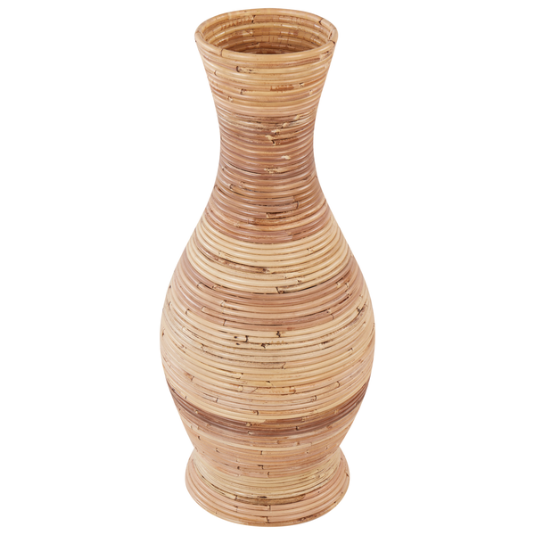 Dekorative Vase aus Rattan