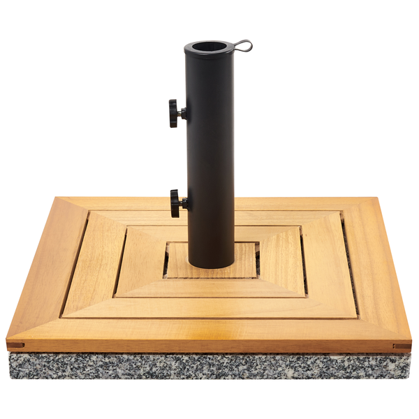 Sonnenschirmfuß CECCANO Braun Quadratisch 21 kg