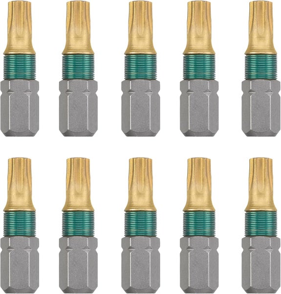 kwb Titan Bits  10er Torx T 20 Bit-Set 25 mm, Schraubendreher Bits (magnetisch, universell)