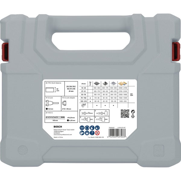 Bosch Bohrersatz in Aufbewahrungskoffer