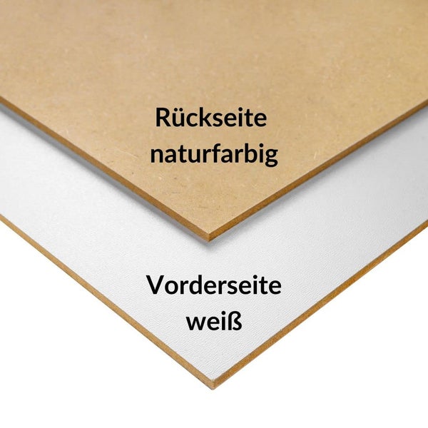 Creative Deco 10xWeiße MDF Platten 600x400x3 mm