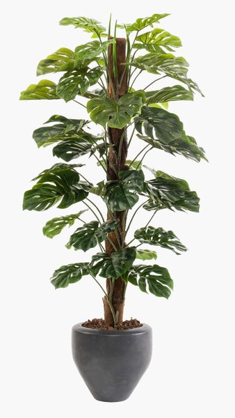 Künstlicher Kiefernzweig mit langen grünen Nadeln zur Dekoration