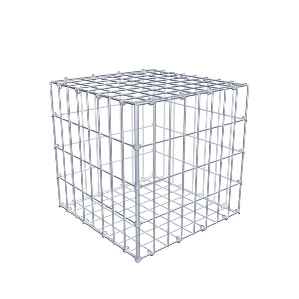 Gabione 40 cm x 40 cm x 40 cm (L x H x T), Maschenweite 5 cm x 10 cm, C-Ring