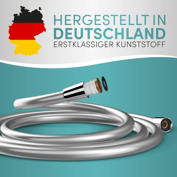 ENGELBACH Brauseschlauch  1,60 x ½” - Kunststoff - Doppelter Verdrehschutz