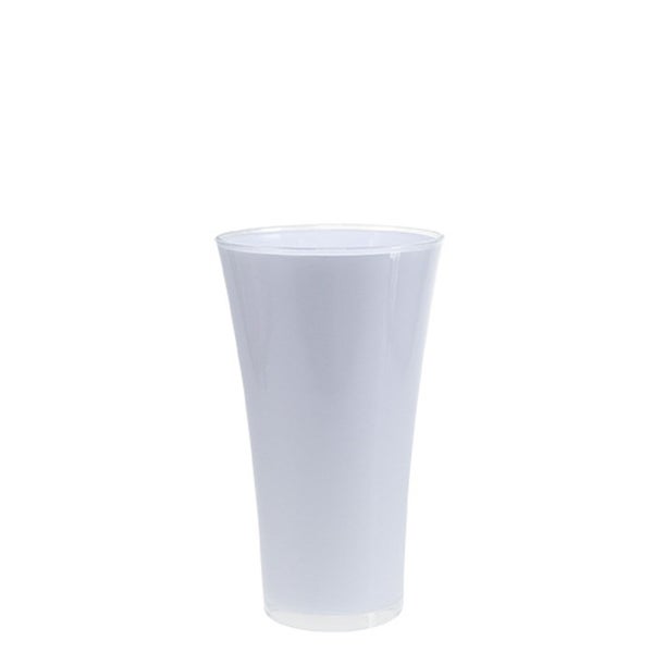 Orchideenvase aus Glas in konischer Form