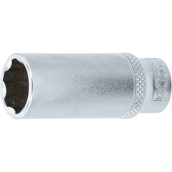 BGS Steckschlüssel-Einsatz Super Lock tief Antrieb Innenvierkant 6,3 mm (1/4) SW 14 mm - 2974