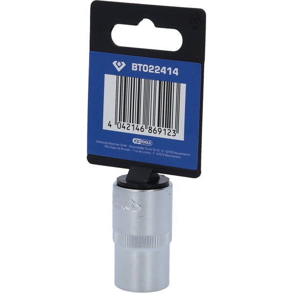 BRILLIANT TOOLS 1/2 Zwölfkant-Stecknuss 14 mm - BT022414