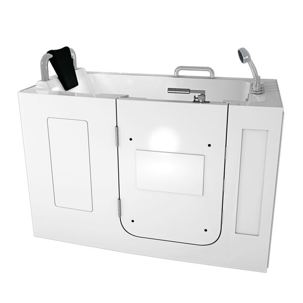 Sitzbadewanne Senioren Wanne mit Tür S07-TH-B-L 140x76cm