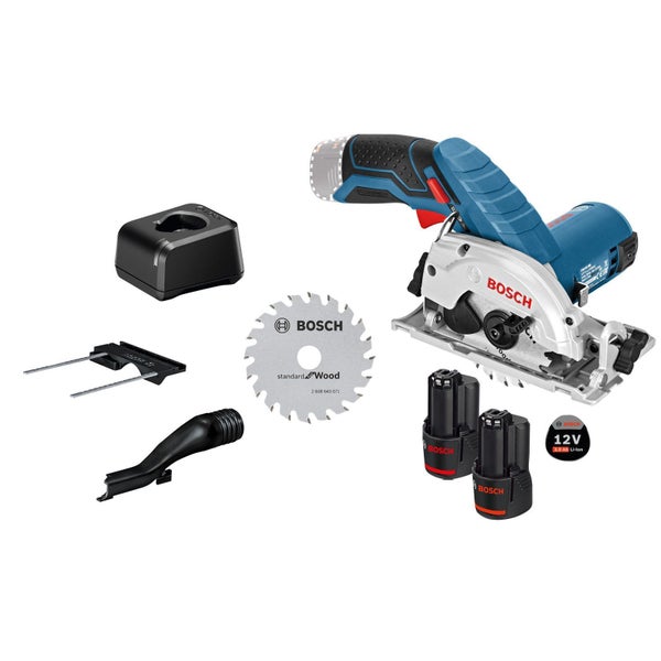 Bosch Akku-Handkreissäge mit Zubehör