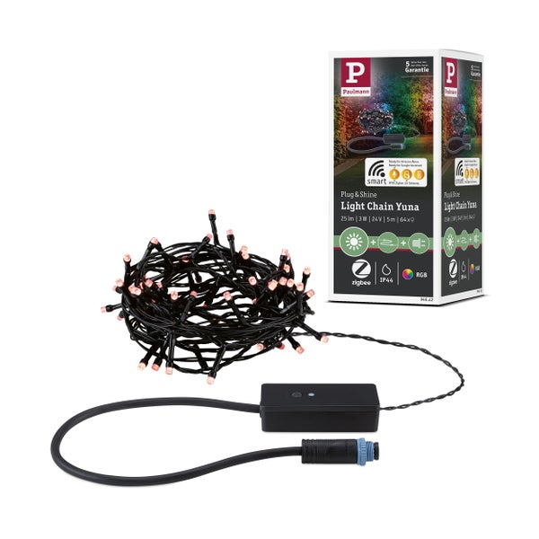 Paulmann Lichterkette Yuna mit 64 Lampen und 5 Metern Länge mit Verpackung
