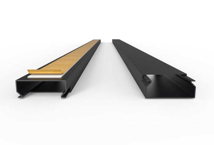 CILSON WDK4016SS Art.-Nr. 6700240.1.10 Kabelkanal Selbstklebend 40x16mm 10m, Schwarz - 10 Stück 1 m / 1000 mm, Unauffälliges Design, Breite Kabelkanäle