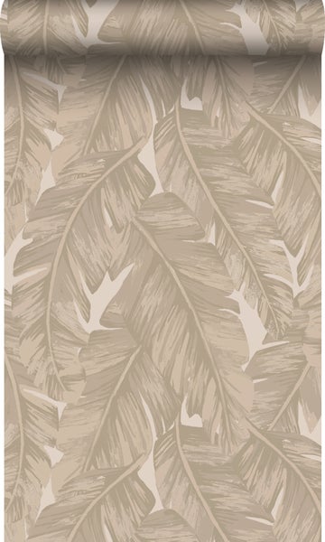 Origin Wallcoverings Tapete Palmblätter Beige - 50 x 900 cm - 347890