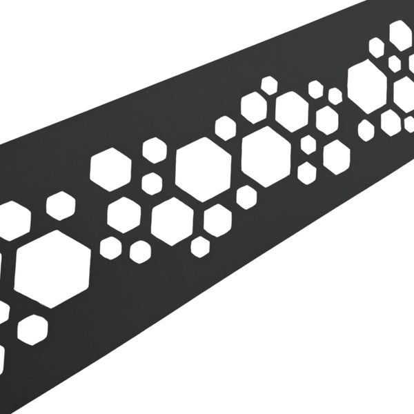 Dekorplatte mit geometrischem Muster aus Sechsecken