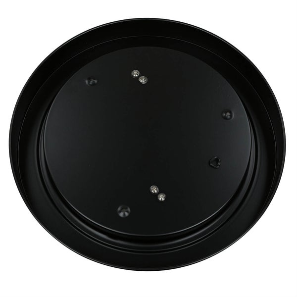 Runde Deckenleuchte mit Schrauben zur Befestigung