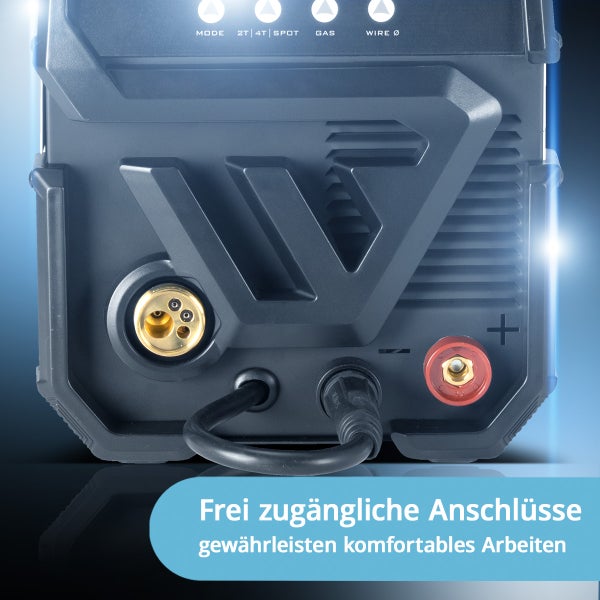 STAHLWERK Schweißgerät MIG MAG 200 ST Digital IGBT Schutzgas mit 200 A #1