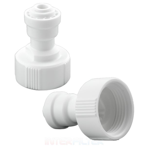 Kunststoff Anschlussadapter mit Gewinde für Wasserfilter
