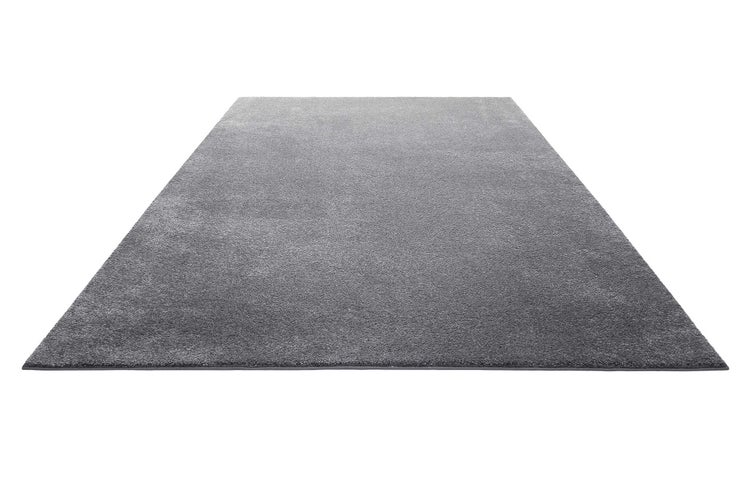 Teppich Grau Kurzflor weich & soft Venice Homie Living 133x190 cm