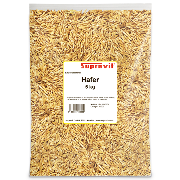 Supravit Hafer im 5 Kilogramm Sack