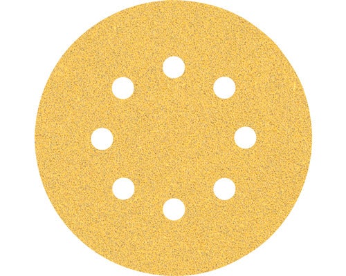 Schleifpapier mit Löchern für eine Schleifmaschine