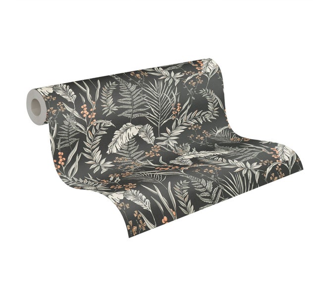 Tapetenrolle mit Pflanzenmuster