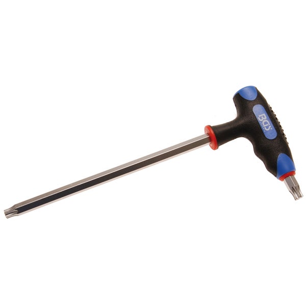 BGS Schraubendreher mit T-Griff und seitlicher Klinge T-Profil (für Torx) T50 - 4010-18