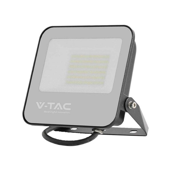 V-TAC VT-4456 - Schwarze LED-Flutlichtstrahler - 185lm/w - IP65 - 50W - 9250 Lumen - 6500K