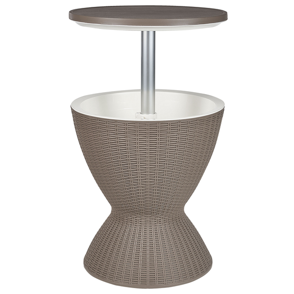 Kühlbar AISA 49 cm 49 cm Holzoptik Taupe