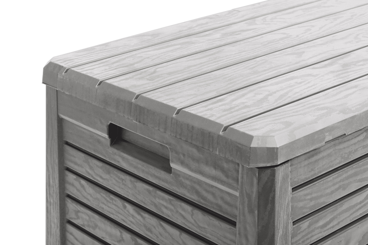 Toomax Florida Aufbewahrungsbox 550 Liter grau wetterfest und robust