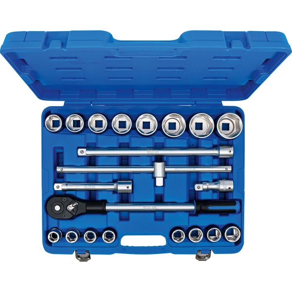 BGS Steckschlüssel-Satz Antrieb 20 mm (3/4) 21tlg. - 1207
