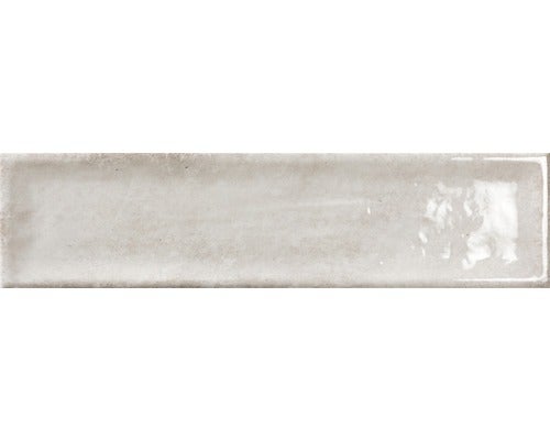 Wandfliese Nara Gris glänzend 7,5x30cm