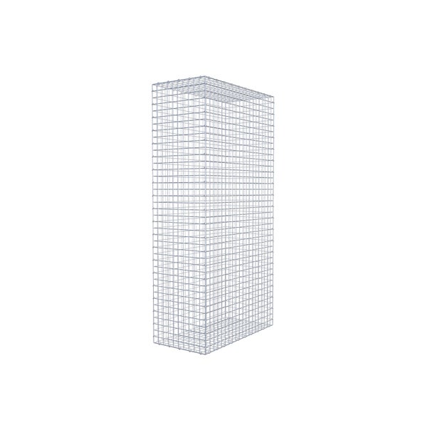Gabione 200 cm x 100 cm x 50 cm (L x H x T), Maschenweite 5 cm x 5 cm, C-Ring