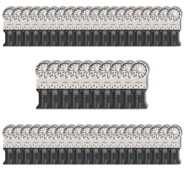 Mehrere oszillierende Sägeblätter für Holz