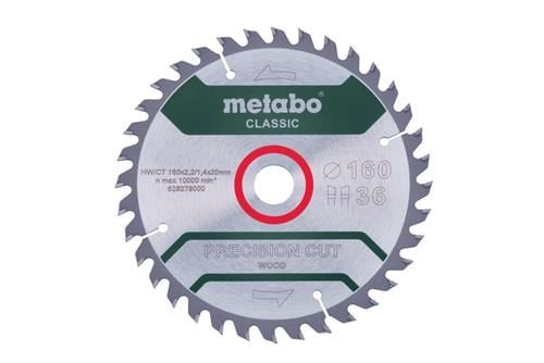 Metabo Kreissägeblatt, Durchmesser 160 mm, geeignet für Holz