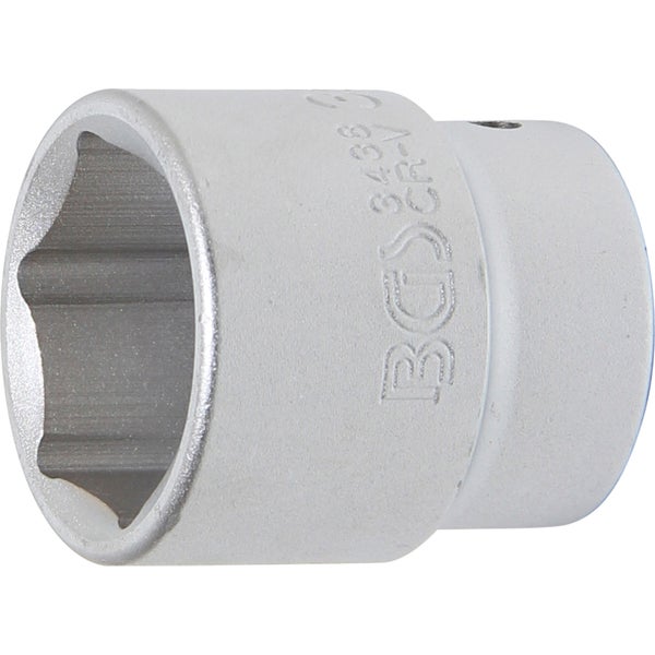 BGS Steckschlüssel-Einsatz Sechskant Antrieb Innenvierkant 20 mm (3/4) SW 38 mm - 3438