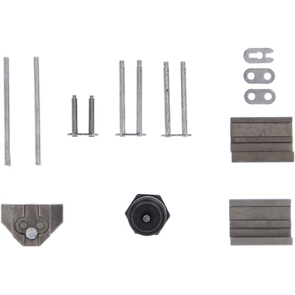 Werkzeugsatz mit verschiedenen Metallelementen