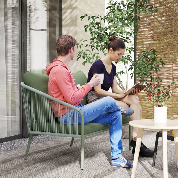 Weiche Gartenkissen mit abnehmbarem Bezug und Spritzwasserschutz