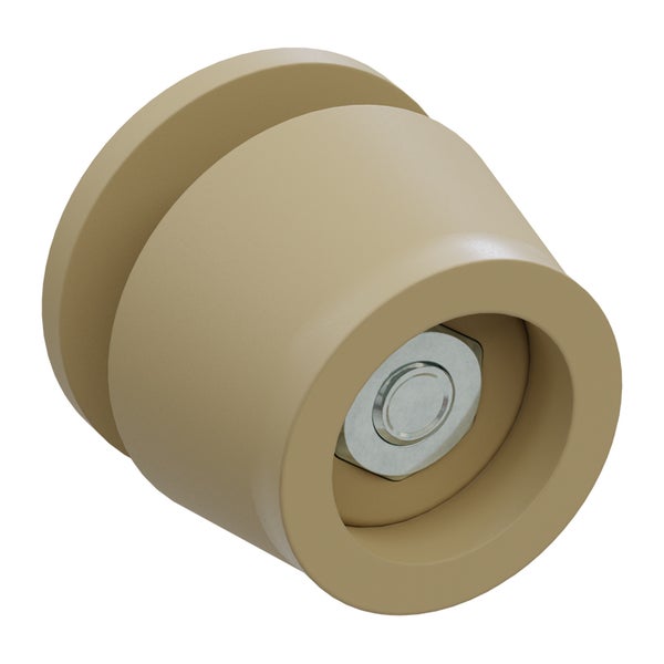 Möbelrolle mit Schraube