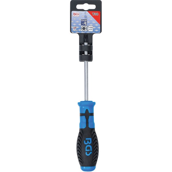 BGS Schraubendreher T-Profil (für Torx) T30 Klingenlänge 100 mm - 4922