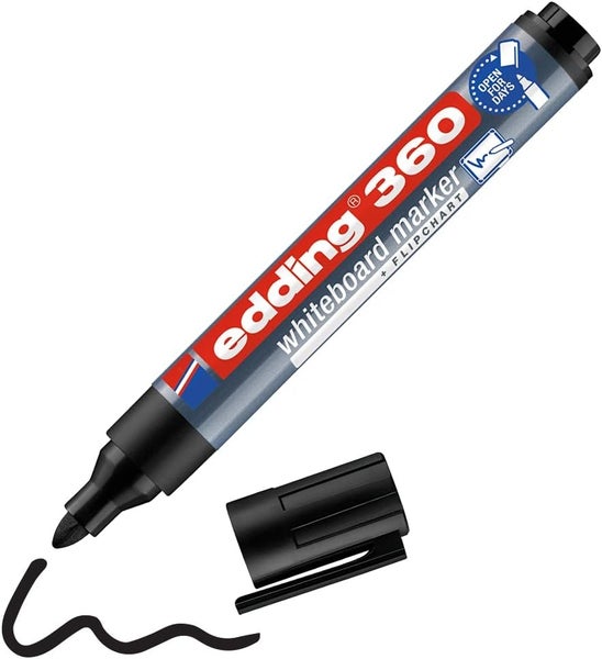 Edding Whiteboard Marker 360 schwarz