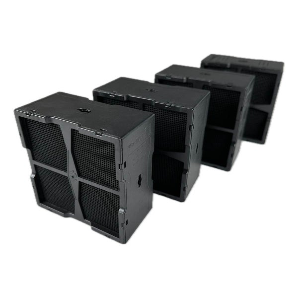 Regenerierbarer Aktivkohlefilter KIT0120952 / FCB0132356B / 4055380481 (4 Stück)