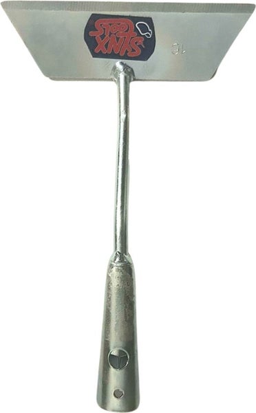 Unkrautjäter aus Metall mit kurzem Griff