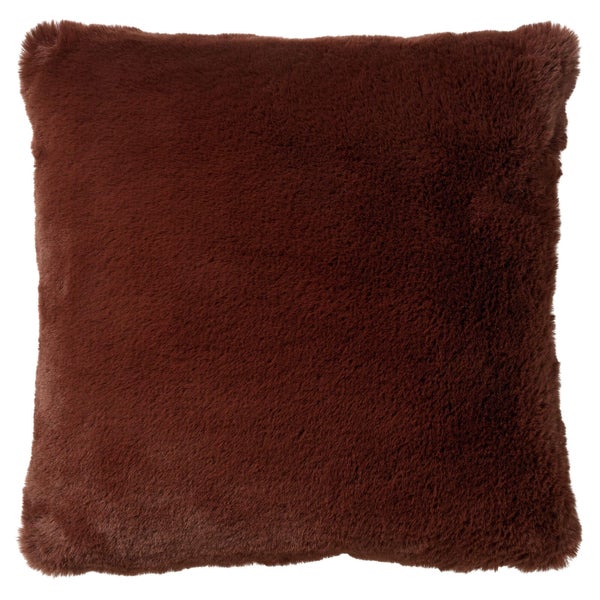 Zaya Kissenbezug - Bont look 45x45 cm, Braun