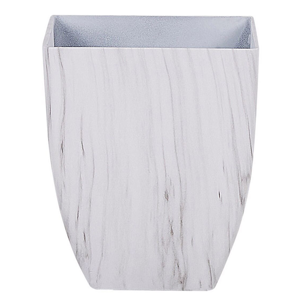 Blumenkübel MIRO Stein 28 cm Weiß